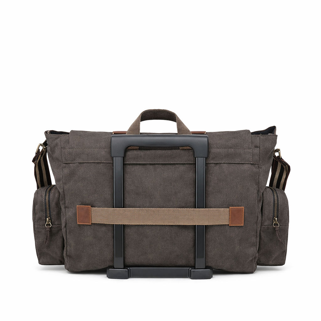 Olive Brown Unisex Messenger Bag for Everyday Use 187
